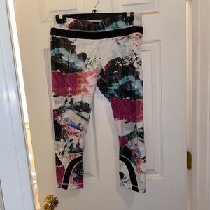 Multicolor Lululemon Crops
